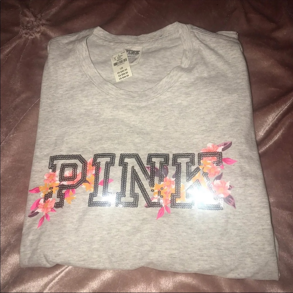SOLD ON Ⓜ️: vs bling long sleeve tee